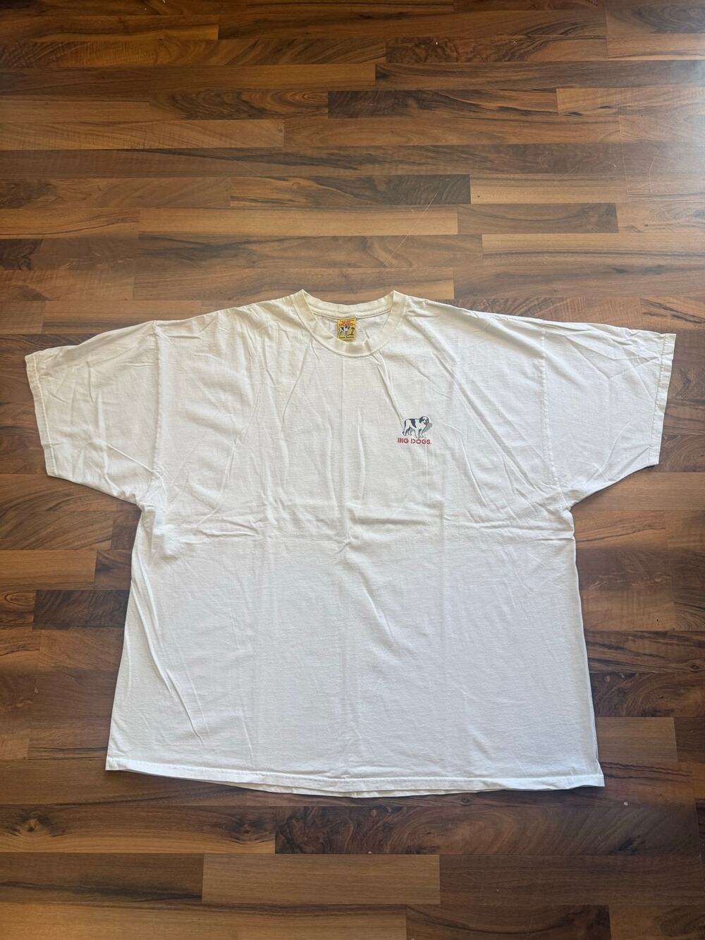 Big Dog White Its Five O Clock Somewhere Size 4XL